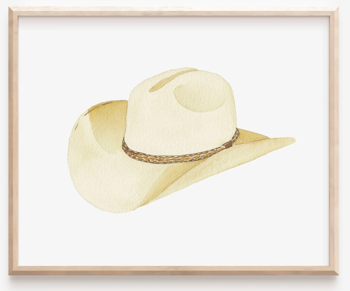 Stetson Art Print 8x10