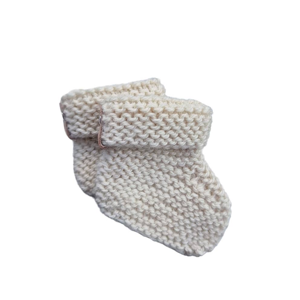 HANDKNITTED BABY SOCKS - GIFT BOX