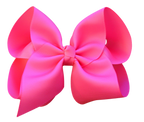 4 inch Solid Grosgrain Bow