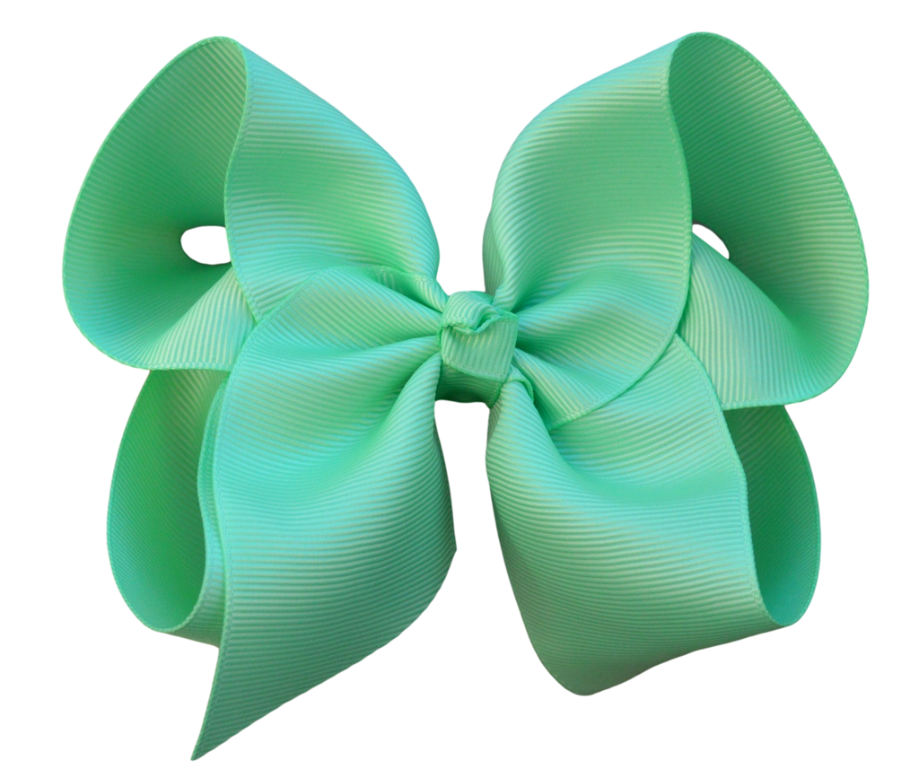 4 inch Solid Grosgrain Bow