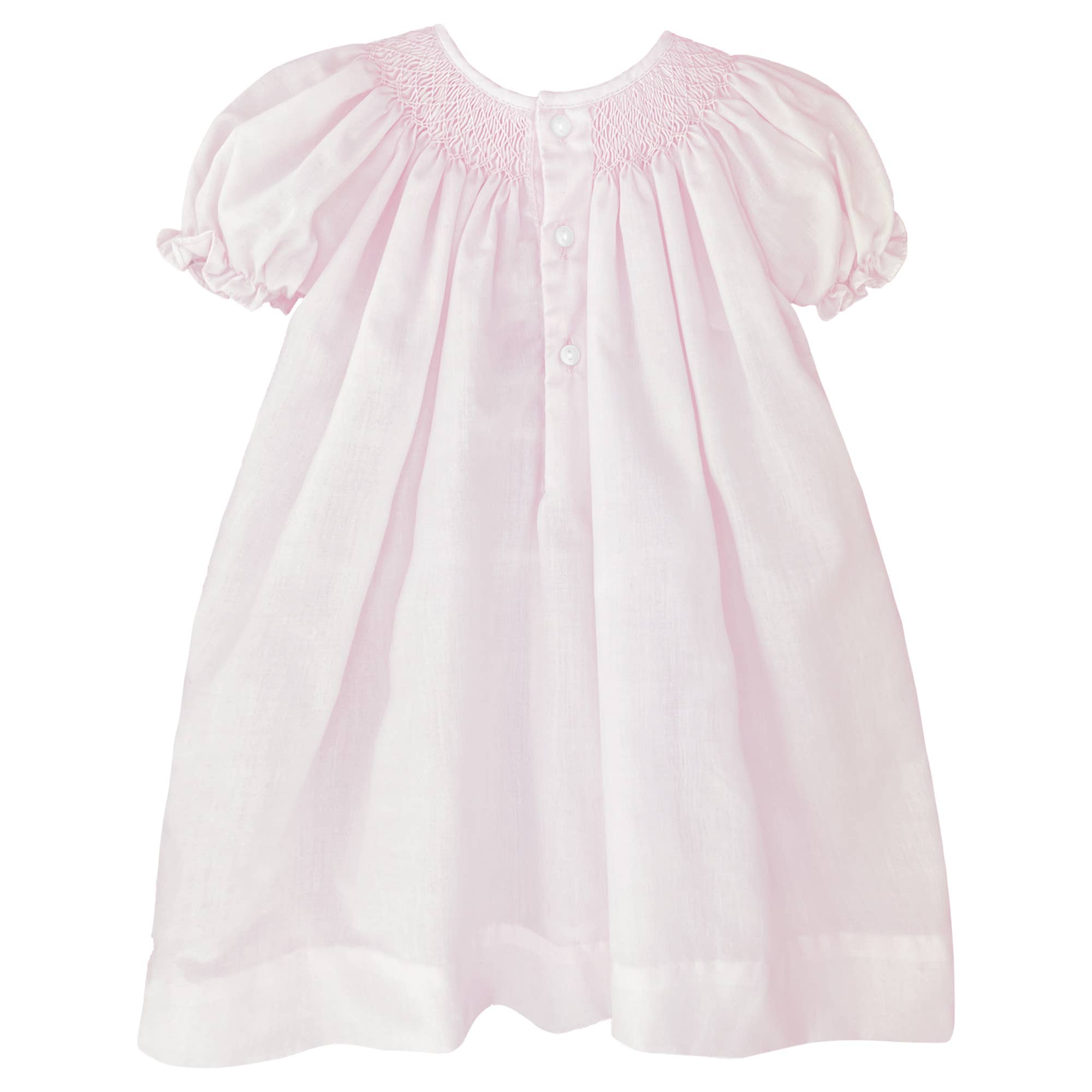 Smocked Daygown with Raglan Embroidery