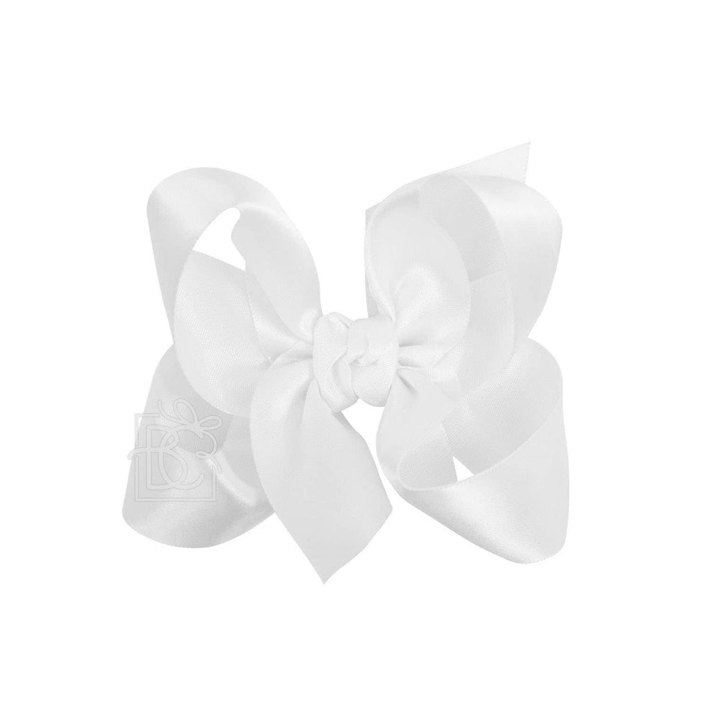 SATIN BOW ON CLIP