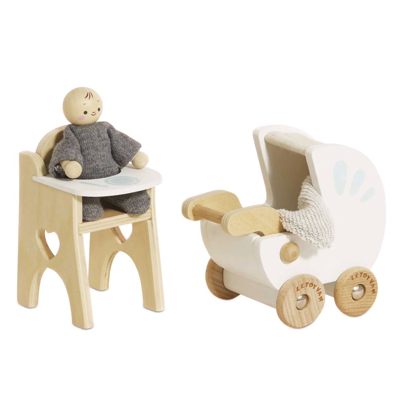 Doll House Nursery & Baby Set