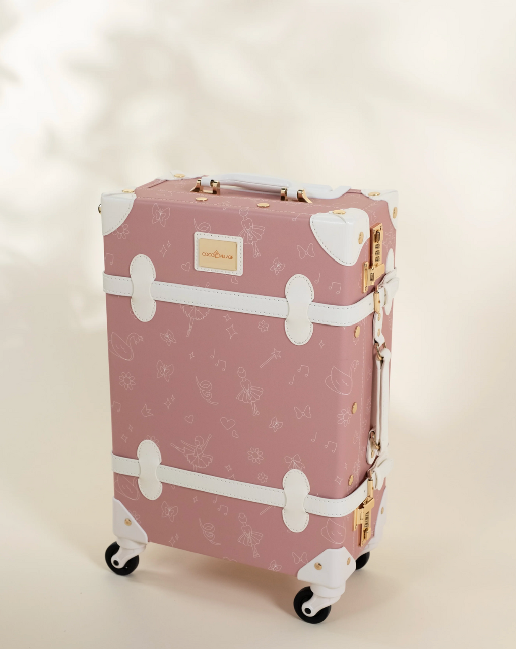 Vegan Leather Play Suitcase Ballerina