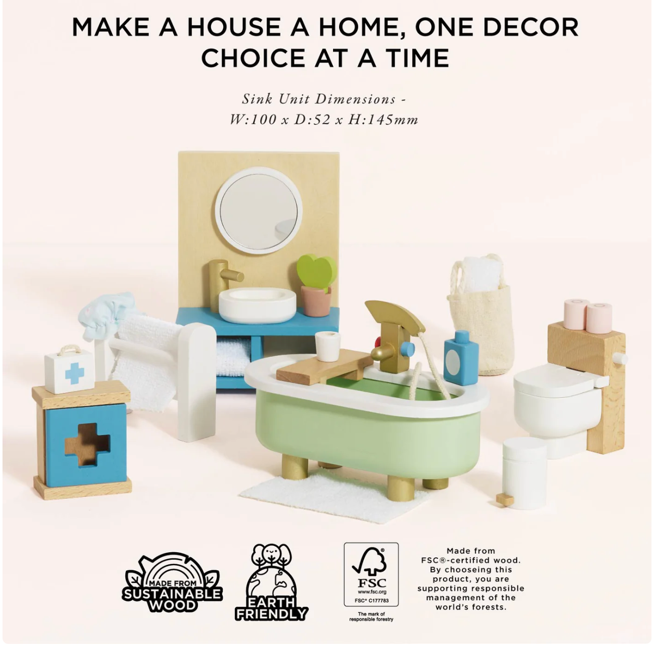 Doll House Bathroom Furniture