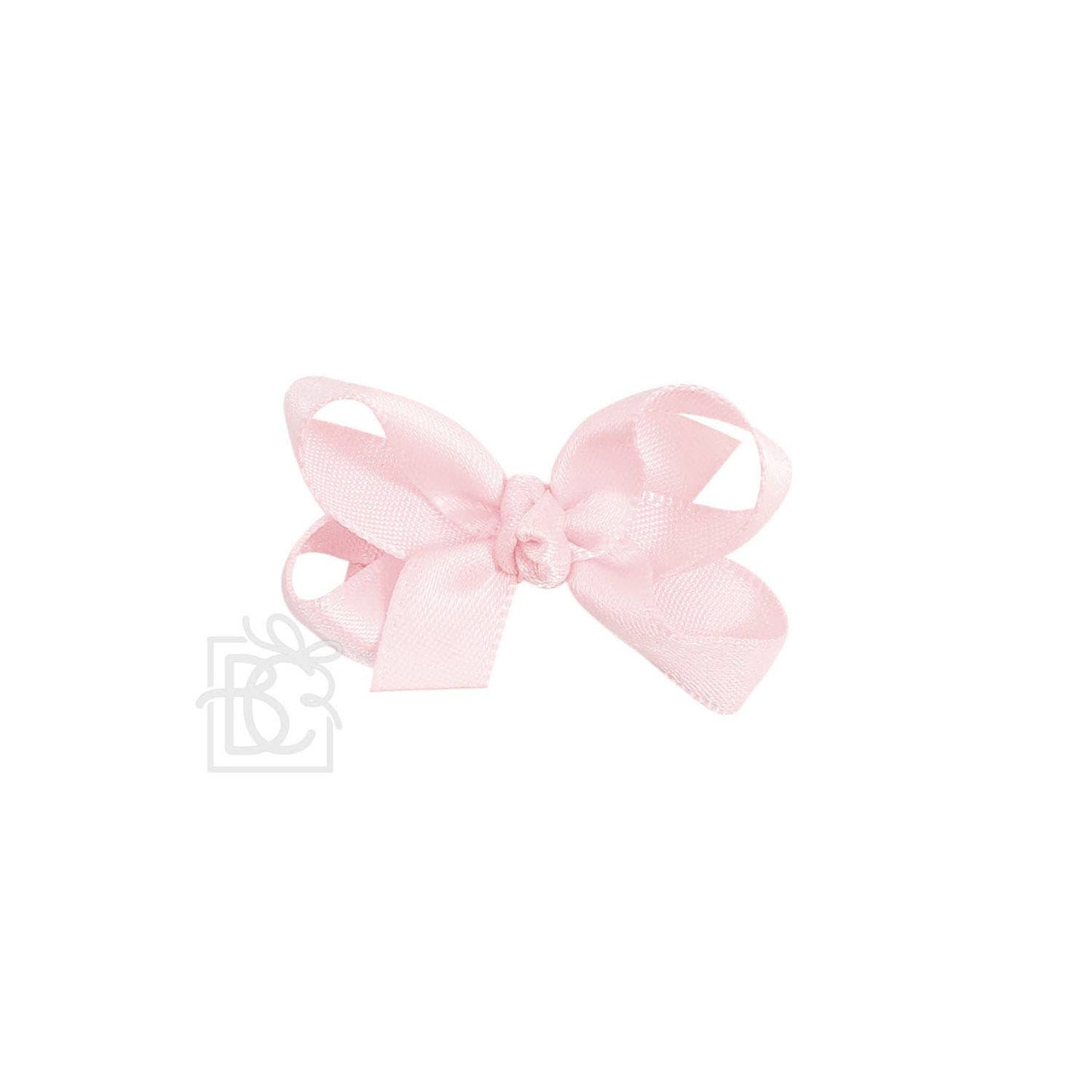 SATIN BOW ON CLIP