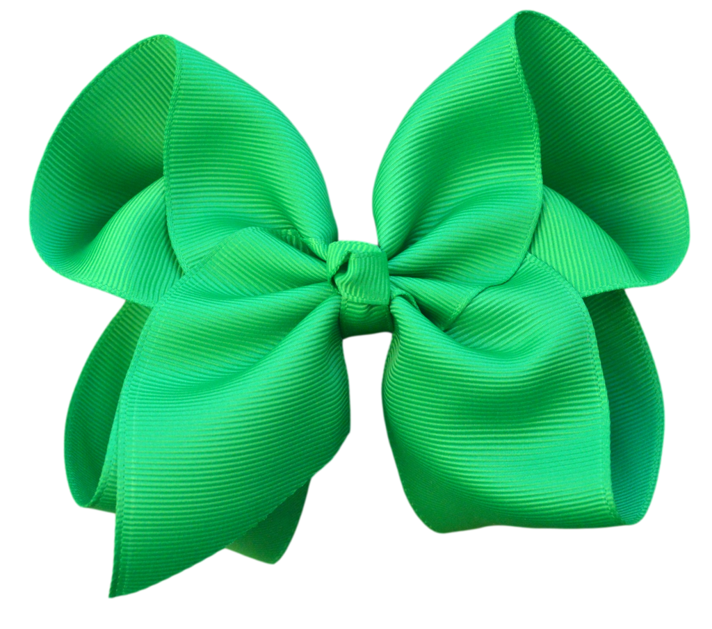 4 inch Solid Grosgrain Bow