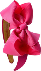 Satin Arch Boutique Bow Headband for Toddlers and Girls