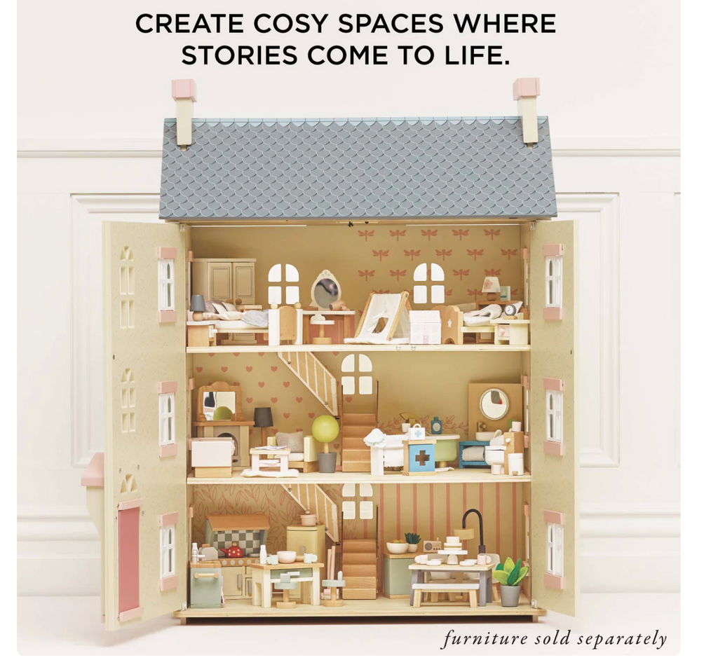 Doll House Nursery & Baby Set