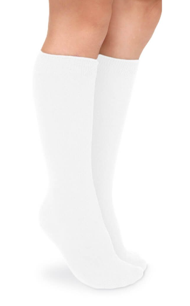 Jefferies Socks Smooth Toe Cotton Knee High Socks 2 Pair Pack
