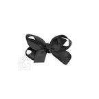SATIN BOW ON CLIP