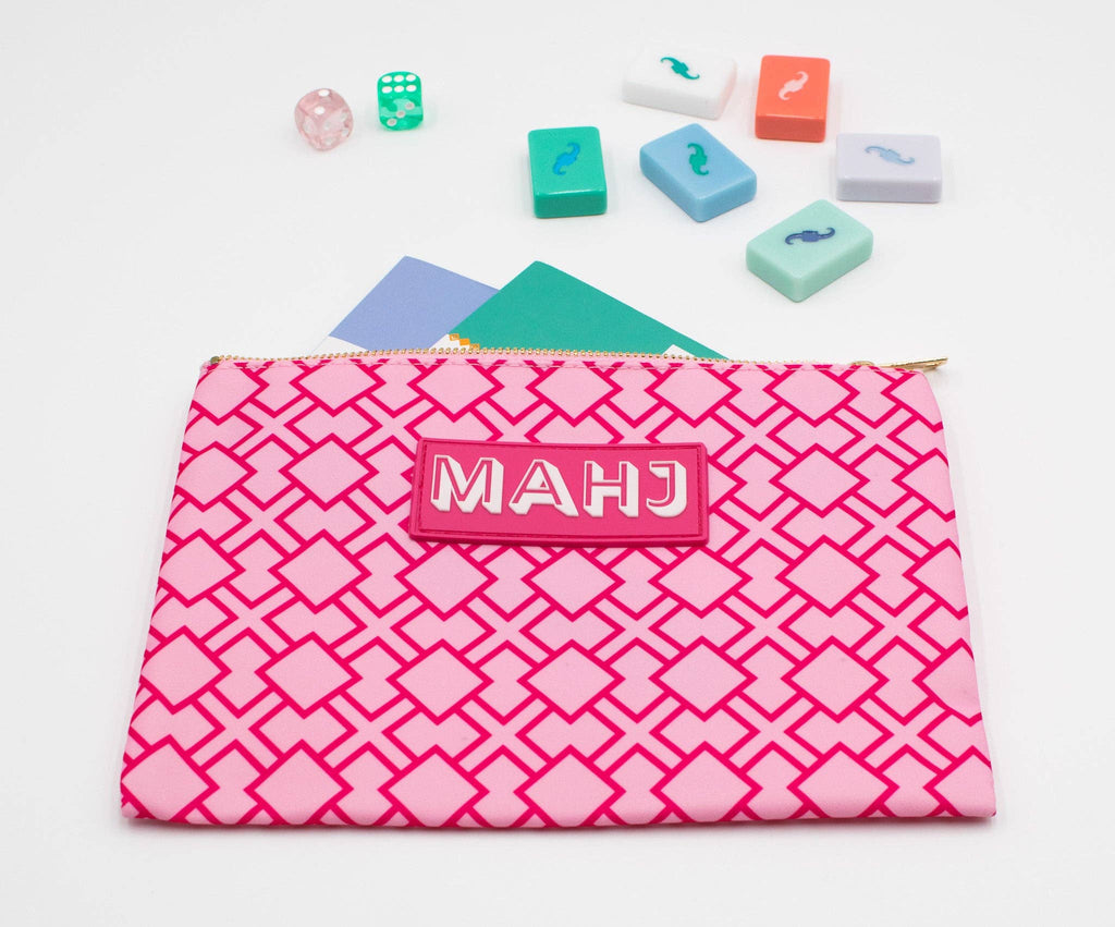 Premium Mahjong Card & Accessory Bag