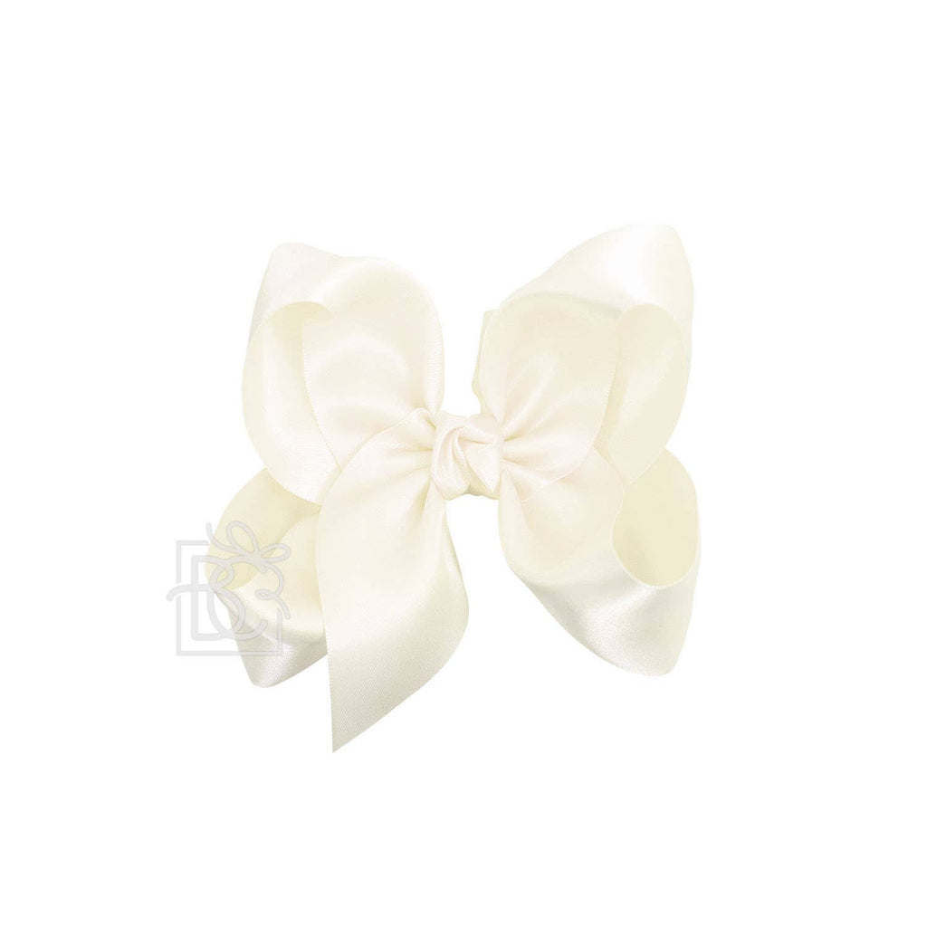 SATIN BOW ON CLIP