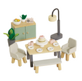 Wooden Doll House Dining Room