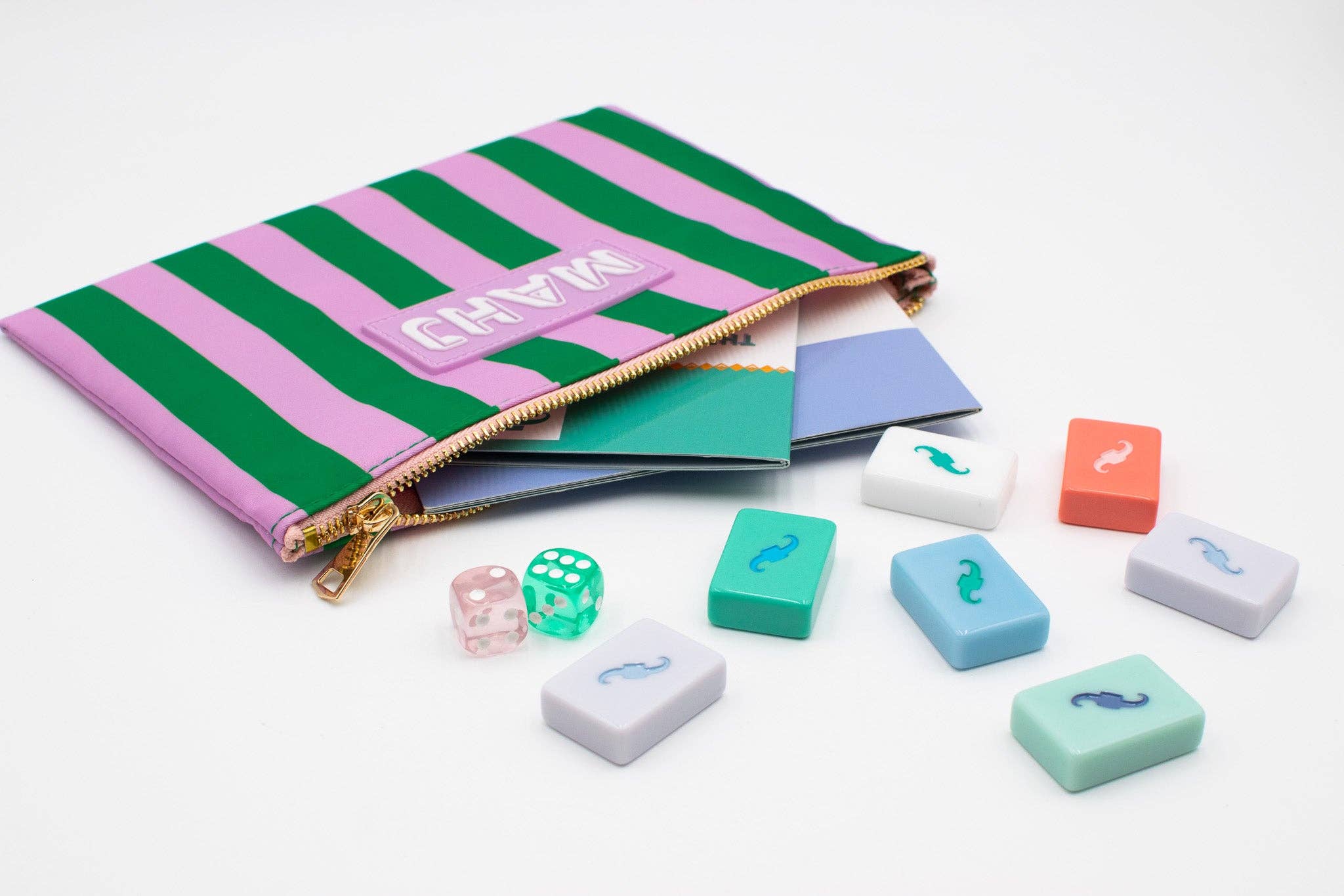 Premium Mahjong Card & Accessory Bag