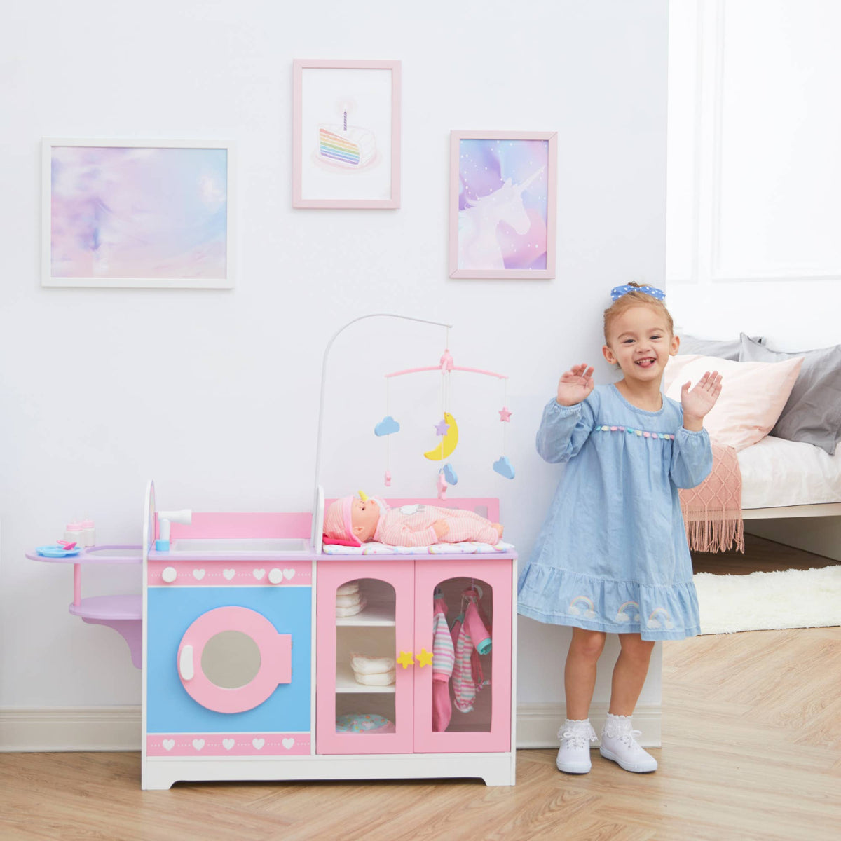 6 in 1 Baby Doll Changing Station