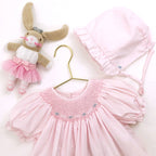 Smocked Daygown with Raglan Embroidery