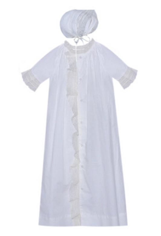 White Eastyn Christening Gown