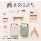 Doll House Child's Bedroom Furniture