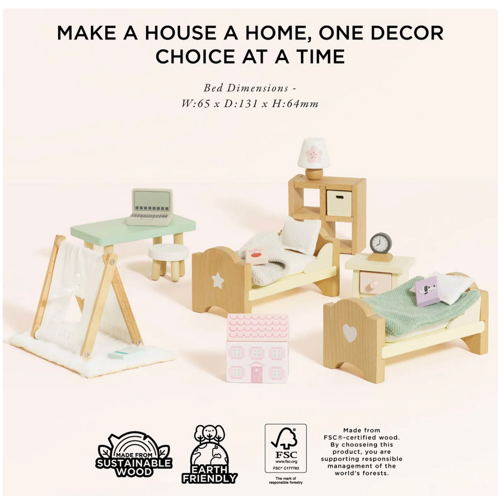 Doll House Child's Bedroom Furniture