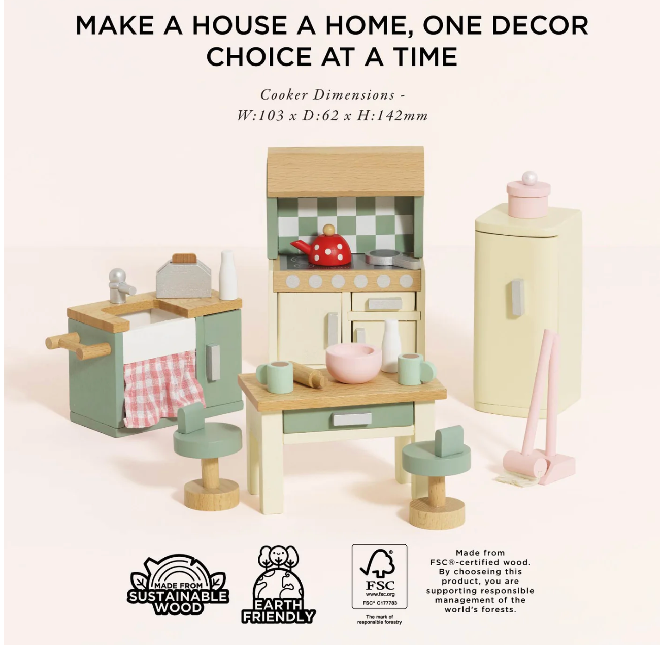 Doll House Kitchen Furniture