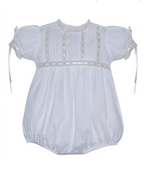 Margaret Girl Bubble- Vintage White