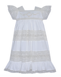 Mary Frances Dress-White