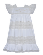 Mary Frances Dress-White