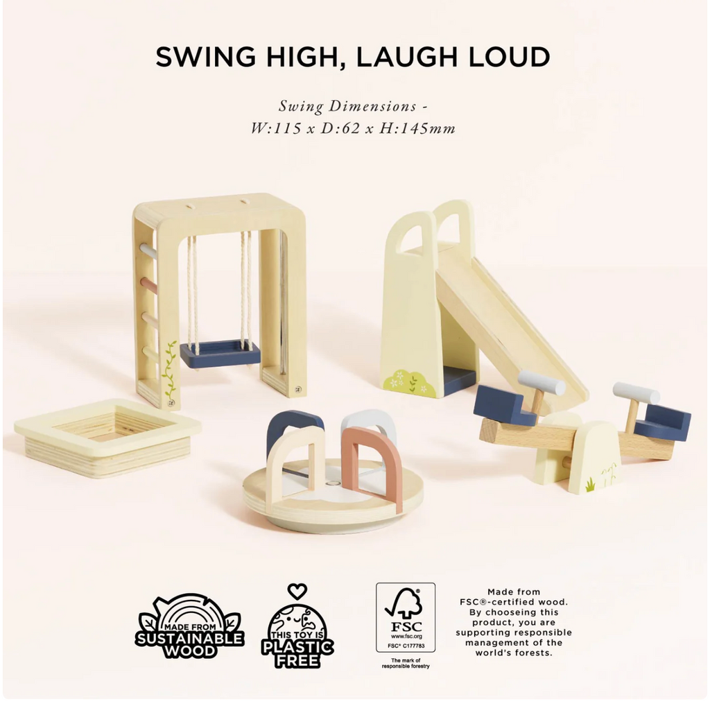 Wooden Doll House Outdoor Furniture