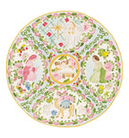 Rose Medallion Nativity Ornament