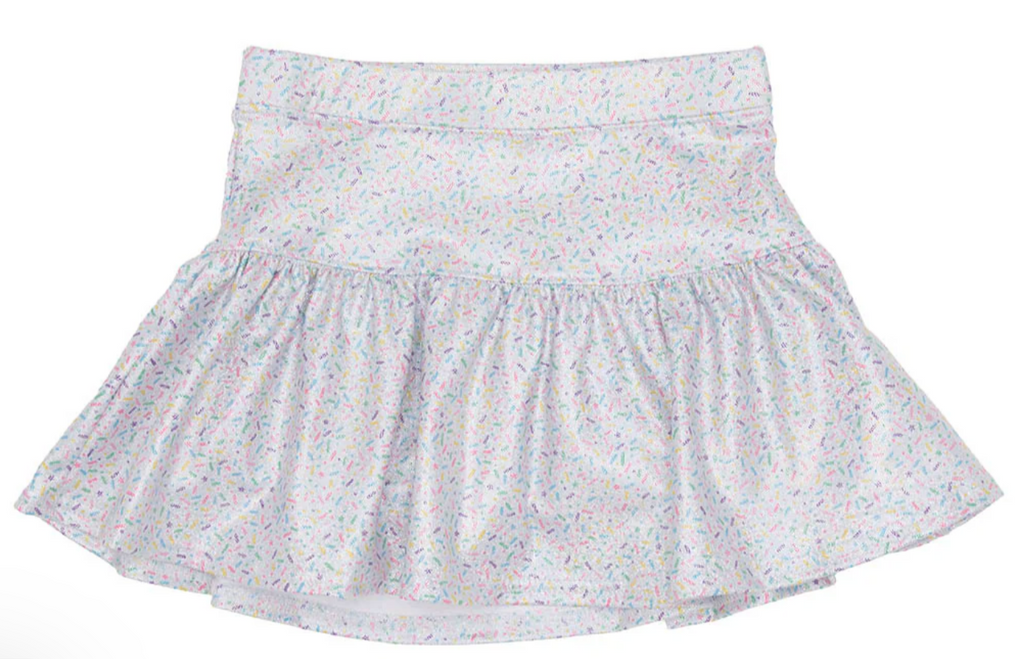 Shimmer Sprinkles Gathered Skort