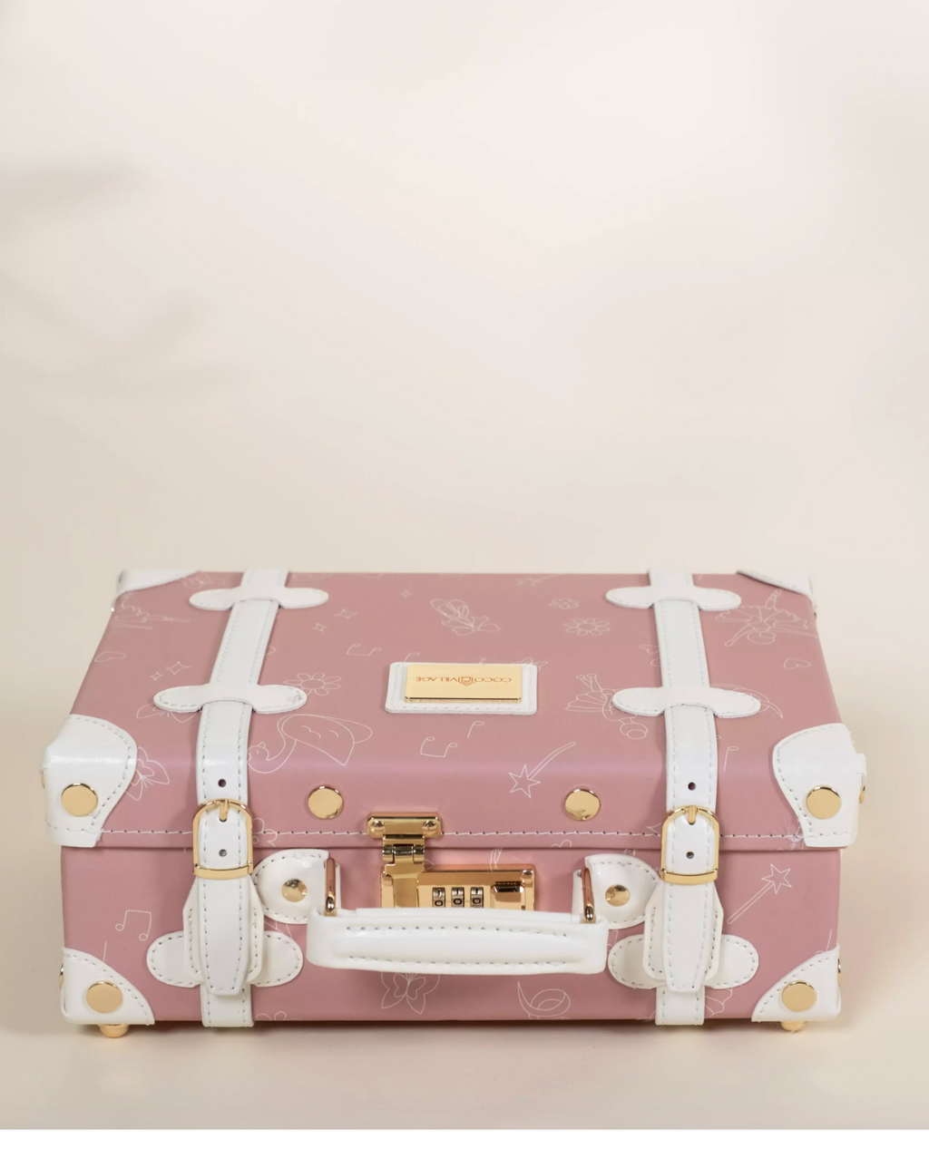 Vegan Leather Carry On Suitcase Ballerina