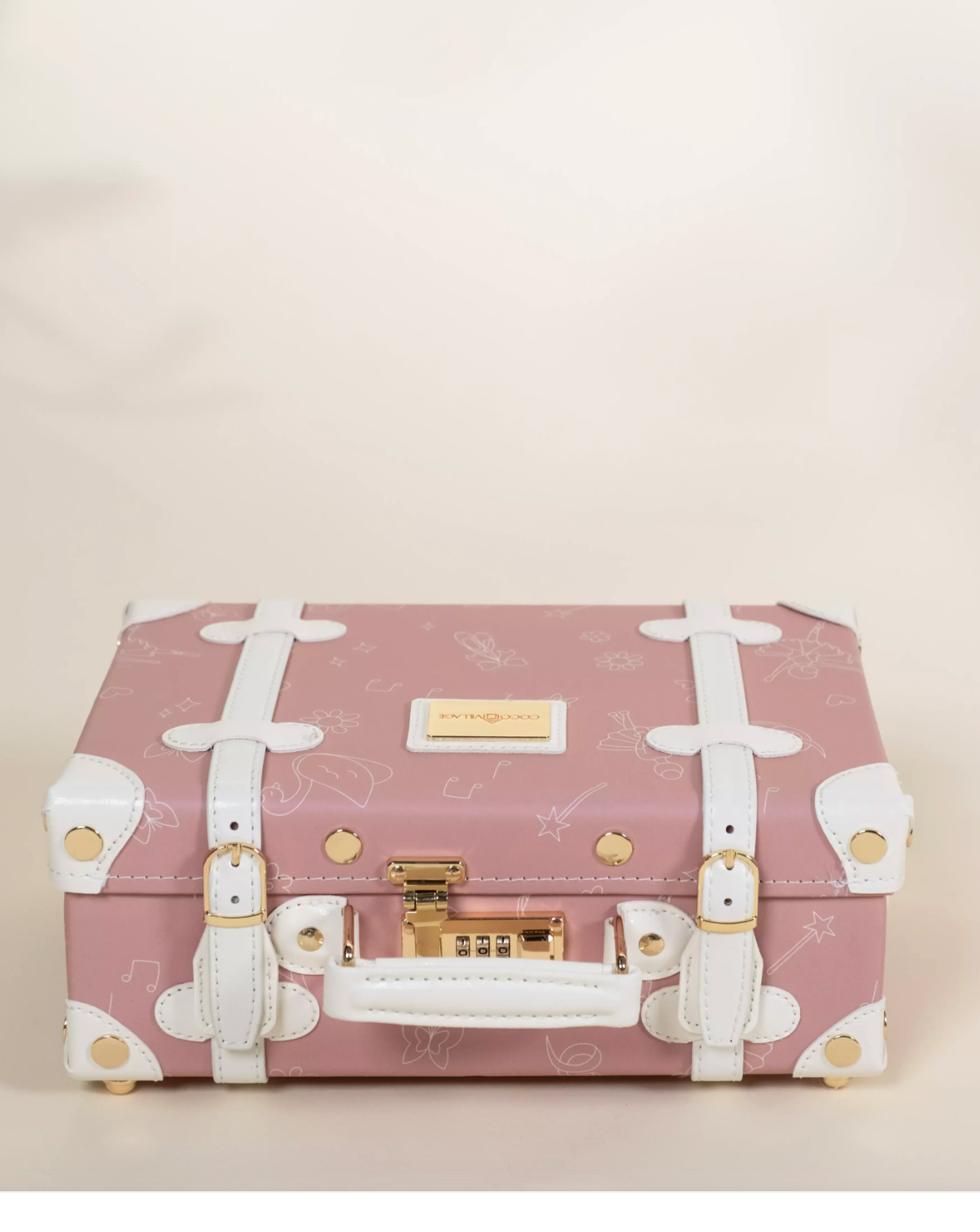 Vegan Leather Carry On Suitcase Ballerina