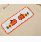 Blue Pumpkin Sunflower Smocked Shirt & Pants Set