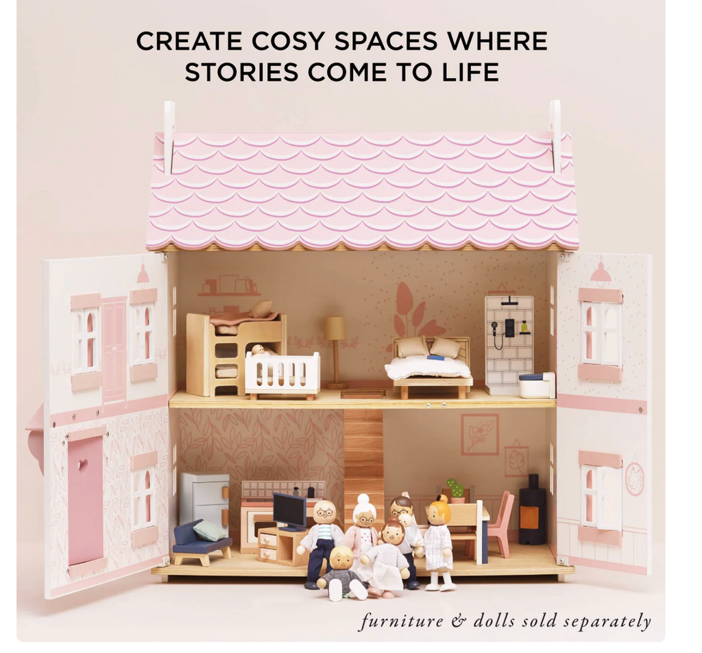 Doll House Nursery & Baby Set