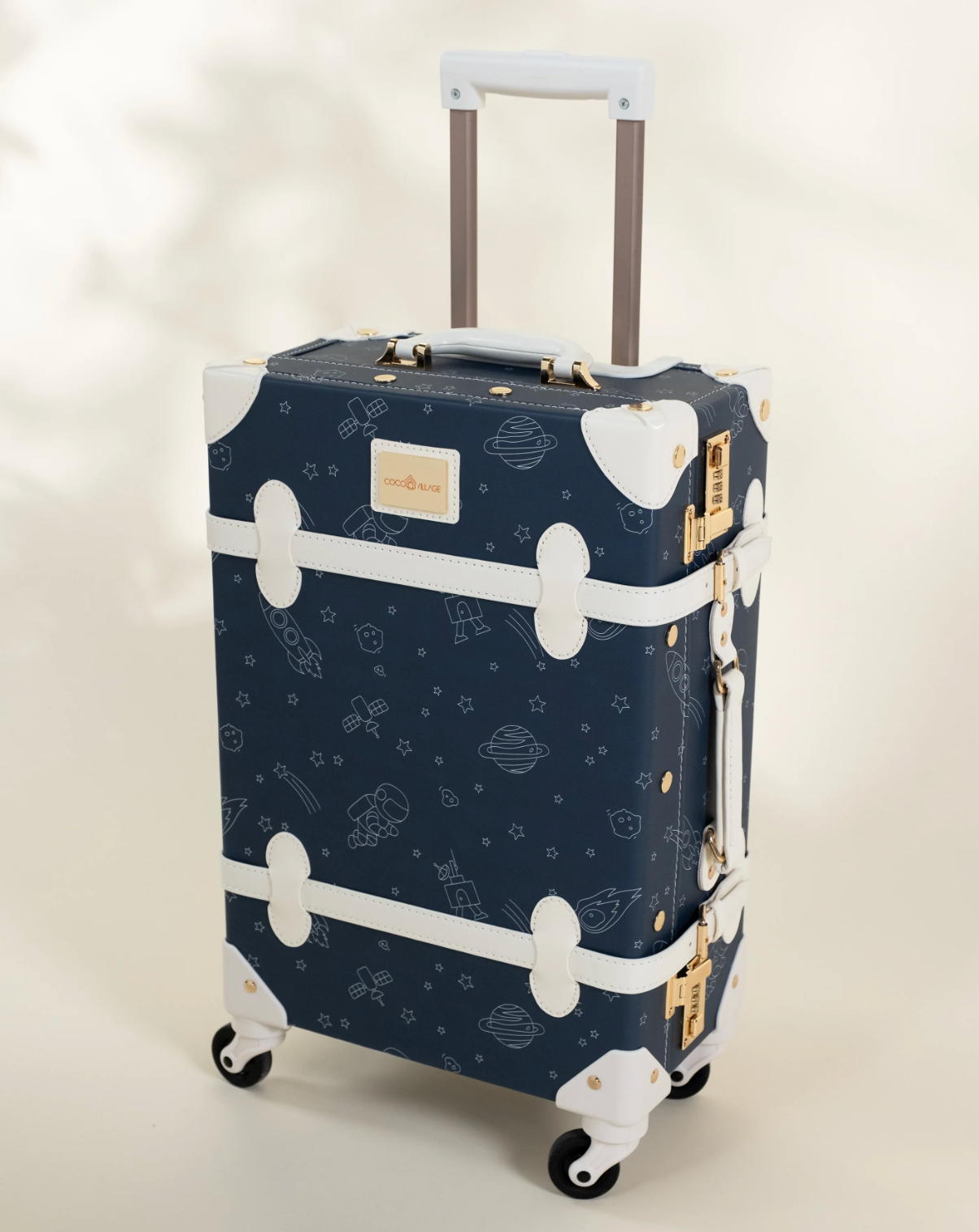 Vegan Leather Play Suitcase Space