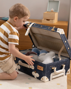 Vegan Leather Play Suitcase Space