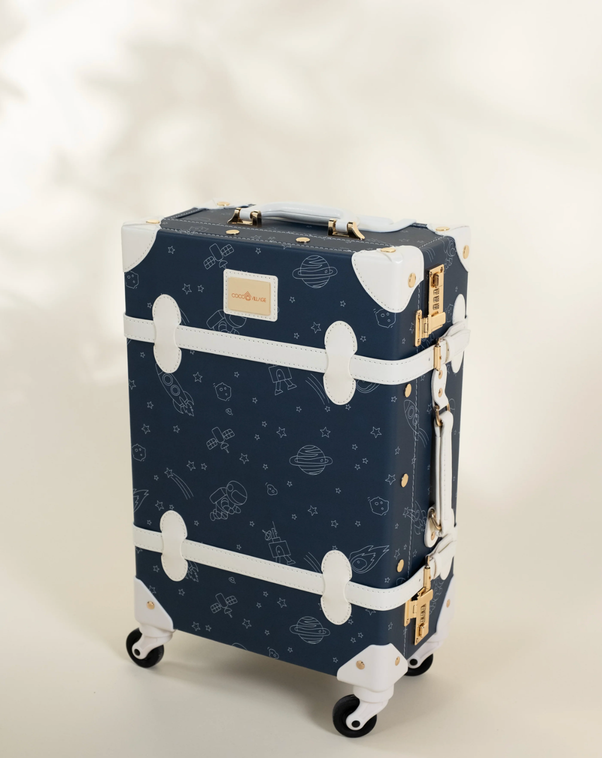 Vegan Leather Play Suitcase Space