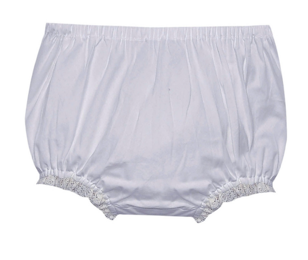 Landon Diaper Cover w/ Ecru Lace