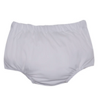 Landon Diaper Cover White Knit